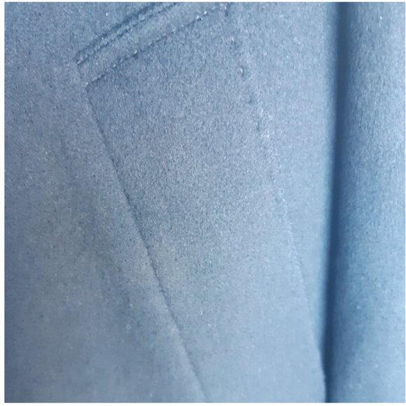 Coppley SZ 42 100% Cashmere Black Single Breasted Concealed Placket Overcoat - Picture 12 of 16